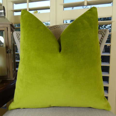 Green, Mint & Citrine Pillows