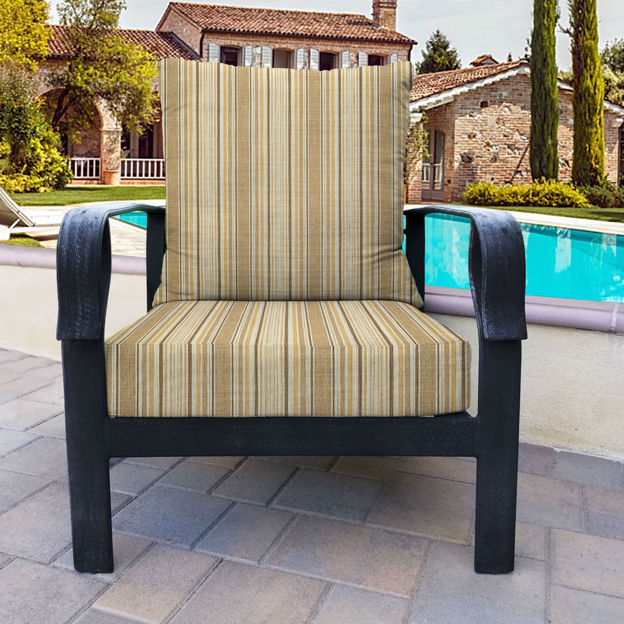 Taupe patio cushions cheap